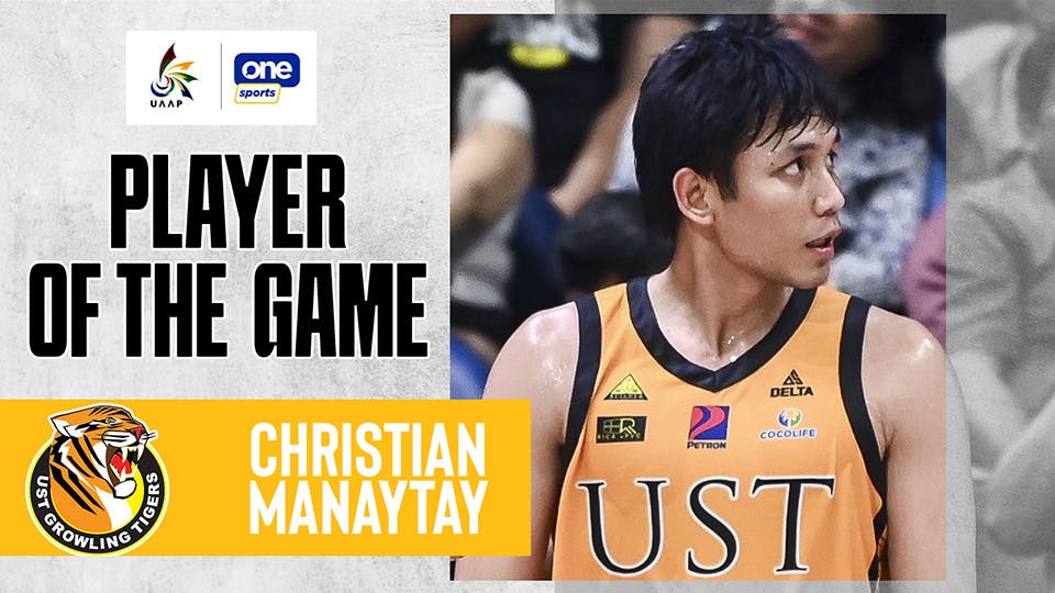 Christian Manaytay roars for UST vs NU | UAAP Highlights